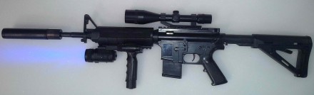  
Игрушечное оружие
 
Игрушечный Автомат-карабин P.1158D 
Максимально возможная . . фото 5