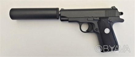 Детский игрушечный пистолет Galaxy металлический  G.2A