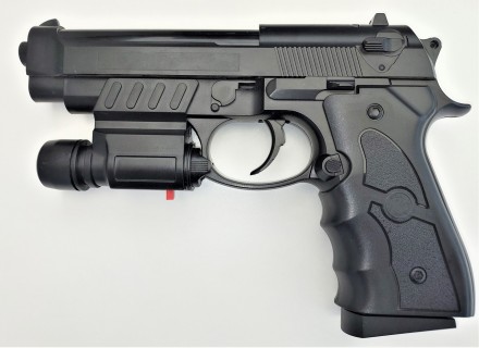 Дитячий іграшковий пістолет Galaxy G.052BL (Берта) з лазерним прицілом
Пістолет . . фото 3