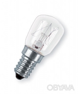 Лампочка для холодильника 15W E14
	Мощность: 15Вт
	Напряжение электропитания: 22. . фото 1