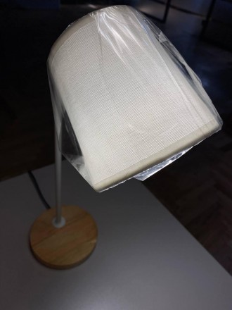 Настольная лампа ALBERTO WHITE Italian Natural Series 60W E27 белая LUMANO, ALBE. . фото 8