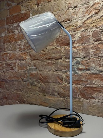 Настольная лампа ALBERTO WHITE Italian Natural Series 60W E27 белая LUMANO, ALBE. . фото 5