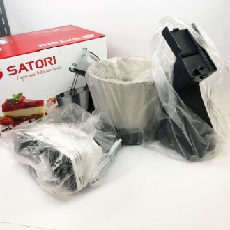 Міксер Satori SM-1920-GR легкий, практичний та дуже компактний кухонний помічник. . фото 9