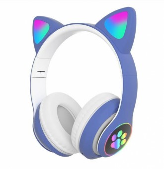 
Оригінальні бездротові навушники з котячими вушками Cat STN-28 - це справжній х. . фото 2