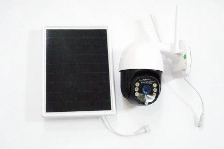 IP WiFi камера PTZ TQ1-X30-WiFi 3.0MPX IcSee с удаленным доступом уличная с солн. . фото 3