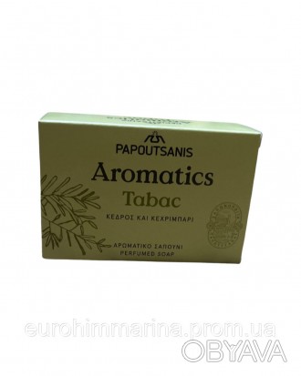 Про товар
Тверде мило Aromatics (Ароматікс) Табак подбає про чистоту та гігієну . . фото 1
