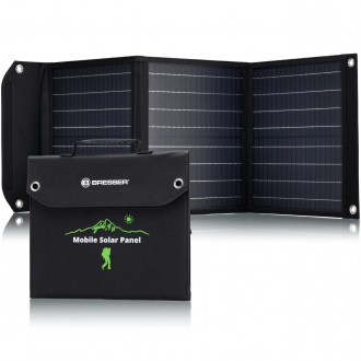 Портативное зарядное устройство Bresser Mobile Solar Charger 40 Watt USB DC (381. . фото 2
