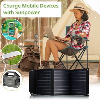Портативное зарядное устройство Bresser Mobile Solar Charger 40 Watt USB DC (381. . фото 10