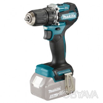 Аккумуляторная дрель-шуруповерт Makita DDF487Z предназначена для сверления отвер. . фото 1