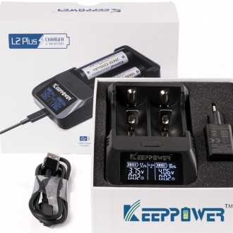 Зарядное устройство Keeppower L2 plus с дисплеем
Описание:
Регулируемый ток заря. . фото 8