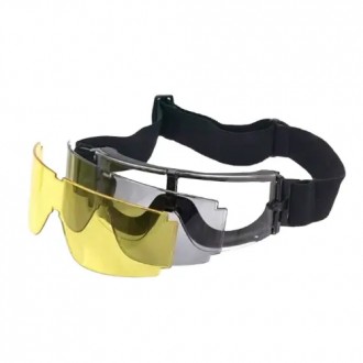 Тактические очки маска Goggles + сменные линзы
Тактические очки Goggles прекрасн. . фото 3