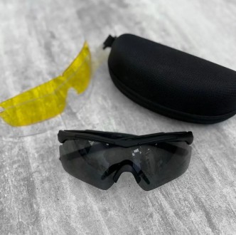 Тактичні захисні окуляри 5.11 із 3 змінними лінзами
Тактичні окуляри із змінними. . фото 4