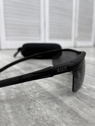 Тактичні захисні окуляри 5.11 із 3 змінними лінзами
Тактичні окуляри із змінними. . фото 5
