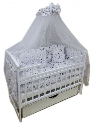 Акція! Постільна білизна Люкс в дитяче ліжечко 9 елементів. Висока якість. Ціна . . фото 9