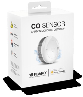 
Датчик утечки угарного газа (СО) FIBARO CO Sensor для Apple HomeKit —FGBHCD-001. . фото 3