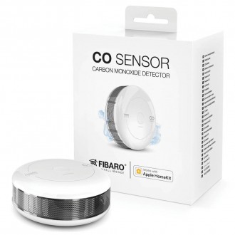 
Датчик утечки угарного газа (СО) FIBARO CO Sensor для Apple HomeKit —FGBHCD-001. . фото 2