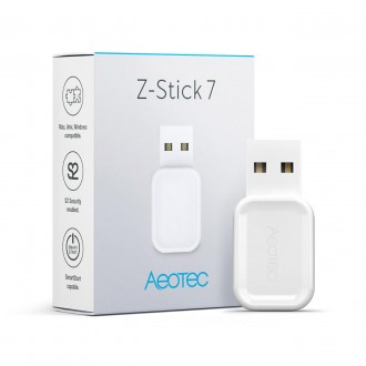 
Стик USB Z-Wave Aeotec Z-Stick 7 - AEOEZWA010
Управляйте своим умным домом лока. . фото 2