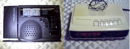 Электронный радиоприемник с часами и будильником 'murphy'
c установко. . фото 2