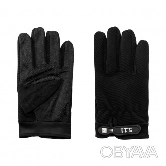 Тактические перчатки 5.11 с закрытыми пальцами Черный L