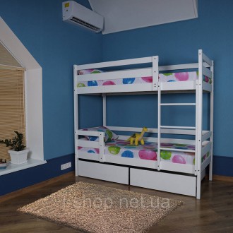 SportBaby Двухъярусная кровать с ящиками (babyson 6) 80x190см. Васильков. фото 1 SportBaby Двухъярусная кровать с ящиками (babyson 6) 80x190см. Васильков. фото 1