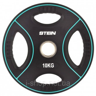 Диск полиуретановый черный Stein 10 кг
 Профессиональный диск от Stein полиурета. . фото 2