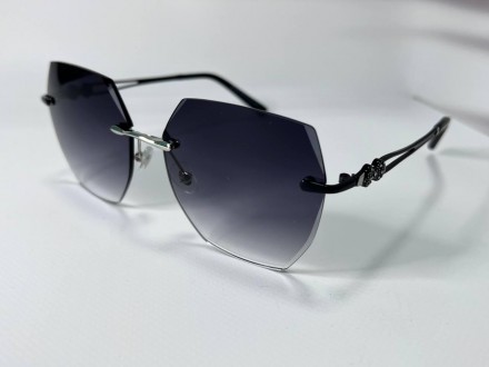 Солнцезащитные женские очки геометрические безоправные
защита от ультрафиолета u. . фото 2