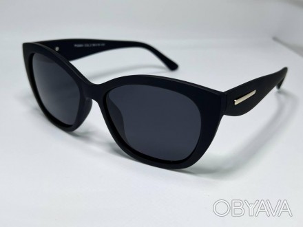 Солнцезащитные женские очки с поляризацией пластиковая оправа
защита от ультрафи. . фото 1