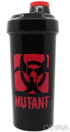 Фирменный Shaker Bottle с логотипом Mutant объёмом 750 мл. В комплекте имеется с. . фото 1