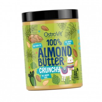 Миндальная паста кранч OstroVit 100% Almond Butter Crunchy 1 kg. Київ. фото 1 Миндальная паста кранч OstroVit 100% Almond Butter Crunchy 1 kg. Київ. фото 1