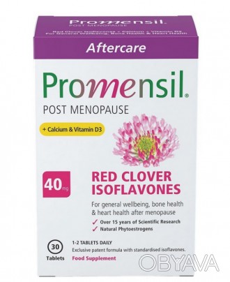 PharmaCare Promensil Post Menopause 40 mg – 40 мг изофлавонов красной конюшины +. . фото 1