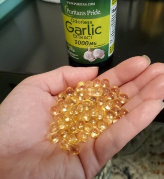 Puritan's Pride Garlic Oil 1000 mg - масло чеснока, которое содержит в несколько. . фото 5
