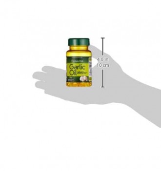 Puritan's Pride Garlic Oil 1000 mg - масло чеснока, которое содержит в несколько. . фото 6