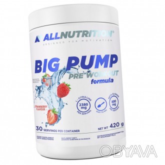 Big Pump Pre Workout от Allnutrition – это формула для приема перед тренировкой,. . фото 1