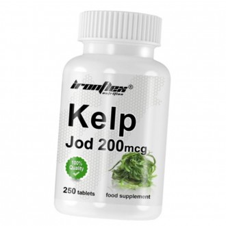 Kelp 200 mcg от IronFlex – добавка на основе водорослей, которая поддержит здоро. . фото 2