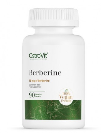 Berberine от компании OstroVit – это пищевая добавка в таблетках, содержащая экс. . фото 4