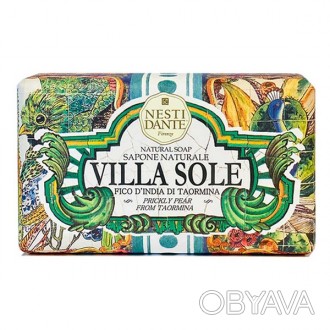 Итальянское мыло Nesti Dante Villa Sole Fico d'India di Taormina с экстрактом ли. . фото 1