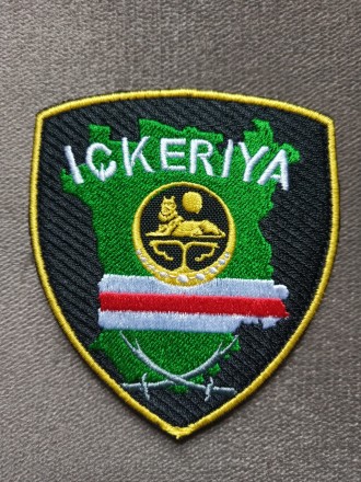 Шеврон Батальон Ичкерия Ickeriya. Липовая Долина. фото 1 Шеврон Батальон Ичкерия Ickeriya. Липовая Долина. фото 1