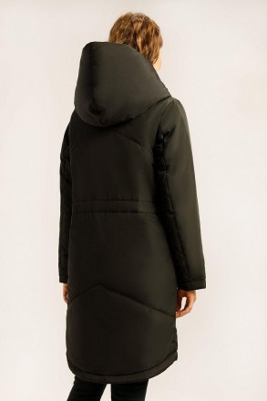 Длинное куртка женская демисезонная от финского бренда Finn Flare. Оптимально по. . фото 5