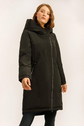 Длинное куртка женская демисезонная от финского бренда Finn Flare. Оптимально по. . фото 2