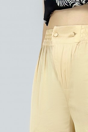 Женские брюки на лето. Модель завышенной посадки, крой брючин - прямой, удобный . . фото 6