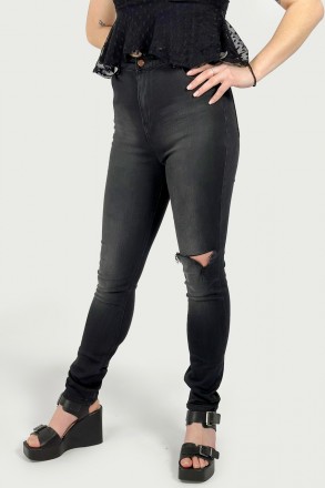 Облегающие женские джинсы из мягкого смесового хлопка. Хлопок делает материал бо. . фото 7