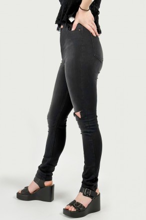 Облегающие женские джинсы из мягкого смесового хлопка. Хлопок делает материал бо. . фото 3