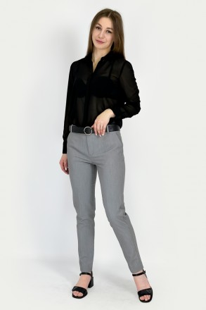 
Классические женские брюки. Повседневная модель, слегка зауженная к низу, с зас. . фото 9