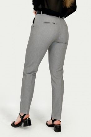 
Классические женские брюки. Повседневная модель, слегка зауженная к низу, с зас. . фото 12