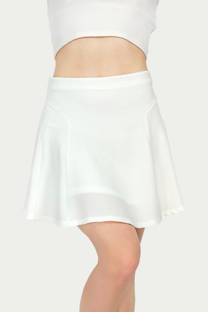 
Расклешенная юбка мини Pull & Bear. Свободный силуэт комфортен в носке, материа. . фото 9