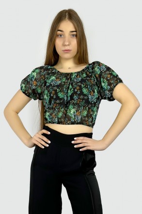 Кроп-топ Pull & Bear 9472/341/400 черный S. Киев. фото 1 Кроп-топ Pull & Bear 9472/341/400 черный S. Киев. фото 1