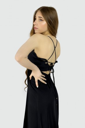Вечернее платье от испанского бренда Massimo Dutti. Модель с удлиненной спинкой . . фото 5