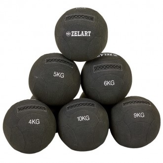 Мяч для кроссфита набивной в кевларовой оболочке 7 кг Zelart WALL BALL FI-7224-7. . фото 4