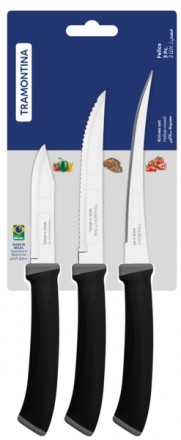 Короткий опис:Ножі серії FELICE - ідеальні компаньйони у ваших щоденних кухонних. . фото 3