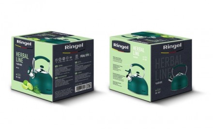 Короткий опис:
Чайник RINGEL Herbal Line. Об'єм: 2,5 л. Матеріал: високоякісна н. . фото 4